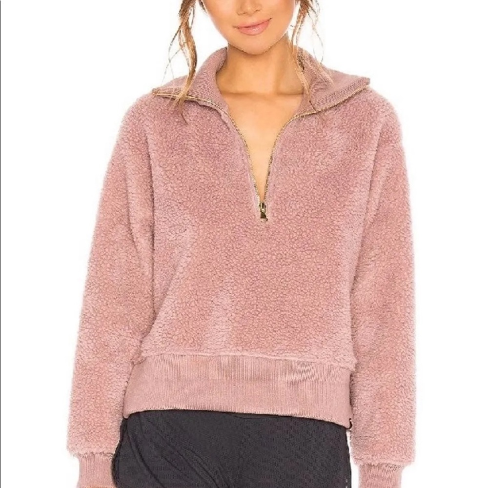 Varley Daphne Pull Over Sweater Bomber Jacket